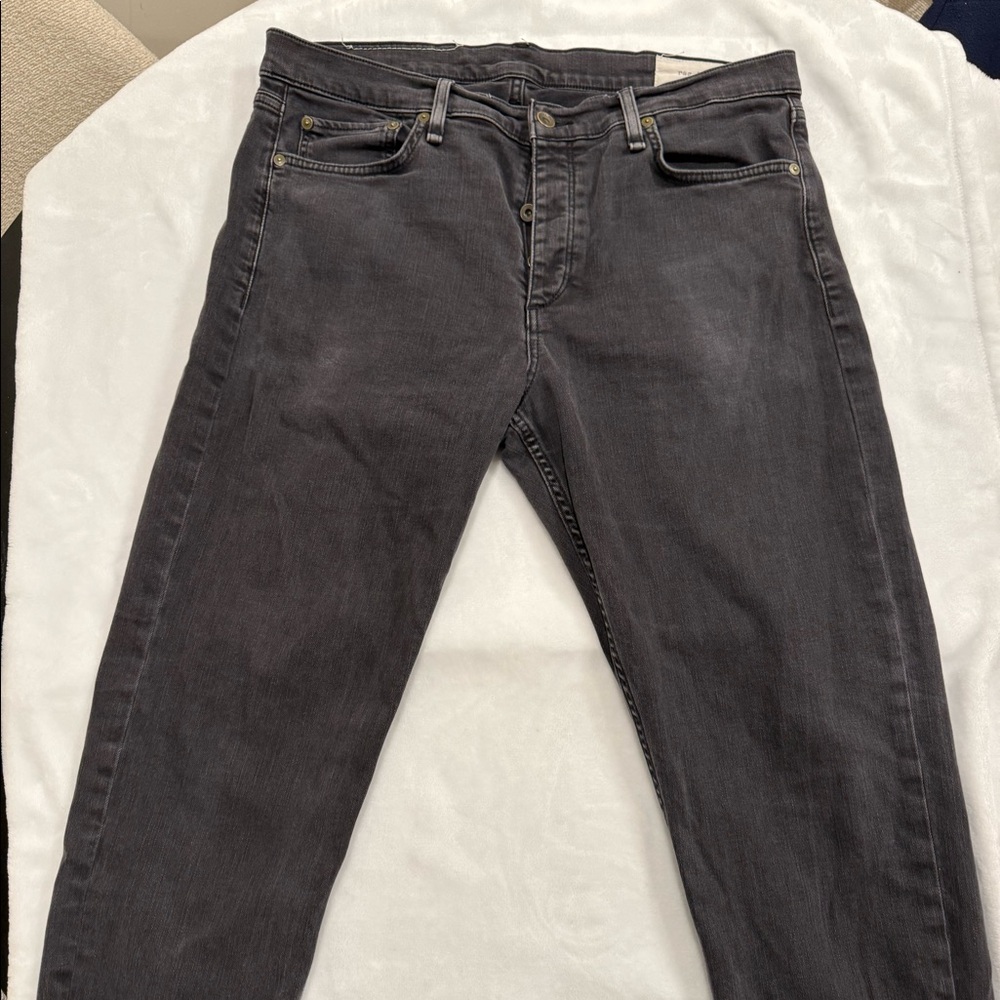 Men Rag and Bone Jeans Black - Size 36